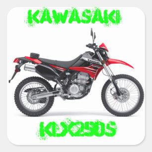 Autocollants de Kawasaki KLX250