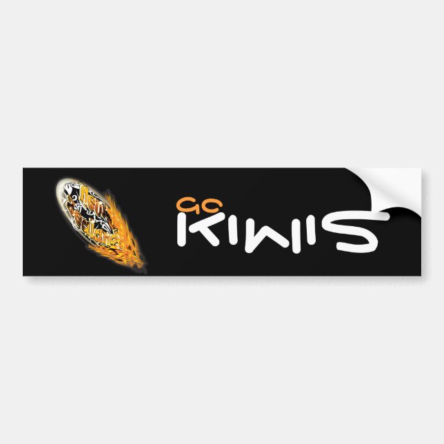 Autocollants de "kiwis" de défenseurs de rugby de (Devant)