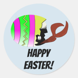 Autocollants de la Louisiane Cajun d'oeuf de