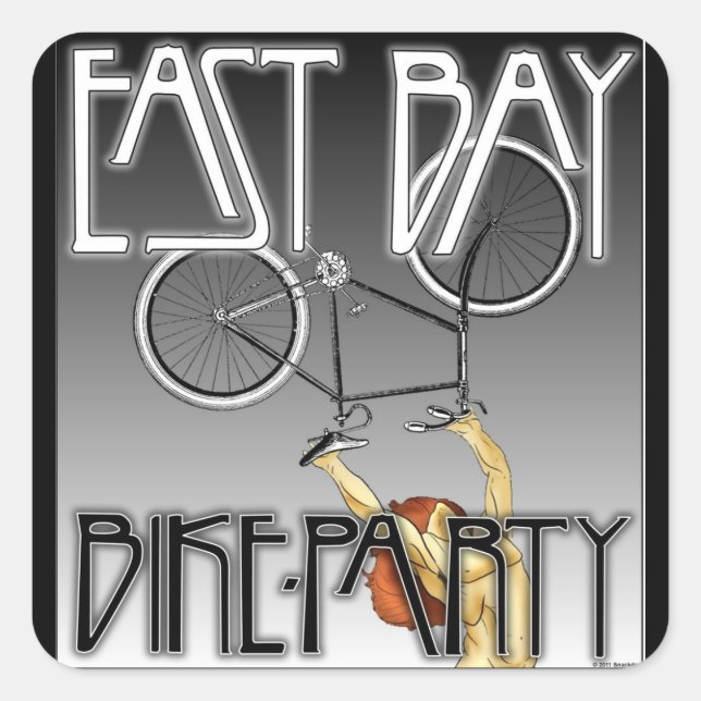 Autocollants de la partie vélo EB (Devant)