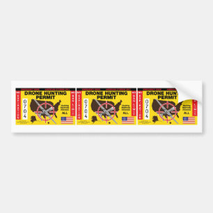 Autocollants de laiss de chasse de bourdon