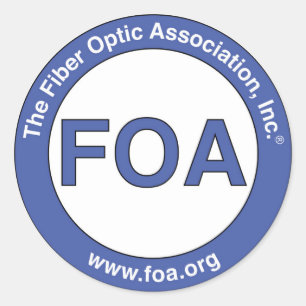 Autocollants de logo de la FOA petits