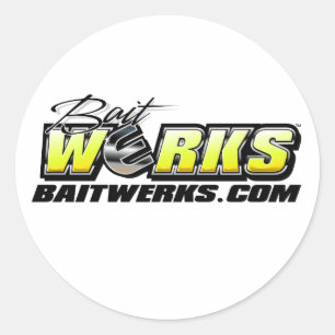 Autocollants de logo de Werks d'amorce