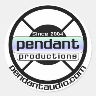 autocollants de logo pendentif