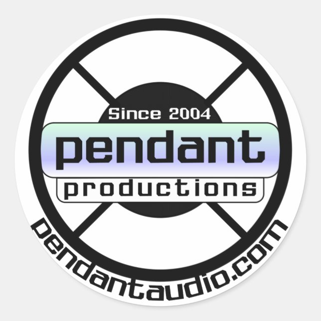 autocollants de logo pendentif (Devant)