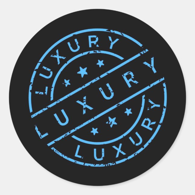 Autocollants de luxe pour étiquettes (Devant)