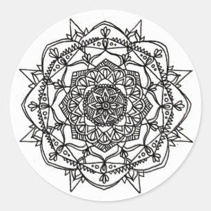 Autocollants de mandala