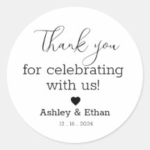 autocollants de mariage