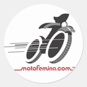 Autocollants de MotoFemina