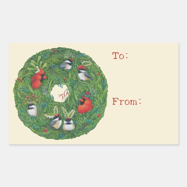 Autocollants de Noël (Devant)