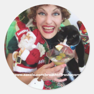 Autocollants de Noël d'Edna !