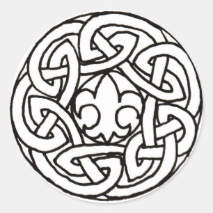 Autocollants de noeud de scout de garçon