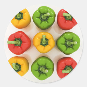 Autocollants de paprikas
