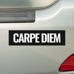 Autocollants de pare-chocs Carpe Diem