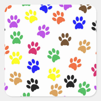 autocollants de pattes de chat