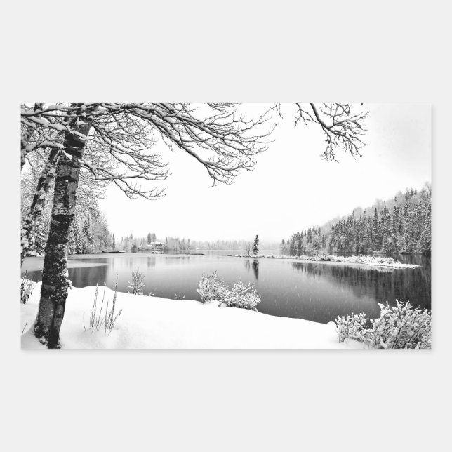 autocollants de paysages hivernaux (Devant)