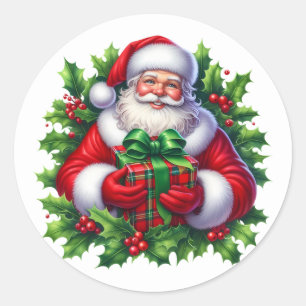 Autocollants de Père Noël