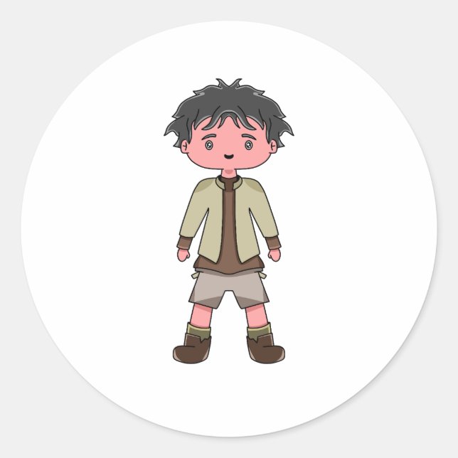 autocollants de personnages de dessins animés (Devant)