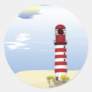 Autocollants de phare rouge et blanc