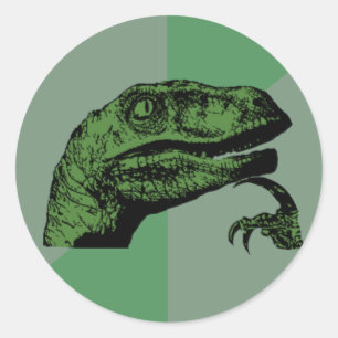 Autocollants de Philosoraptor