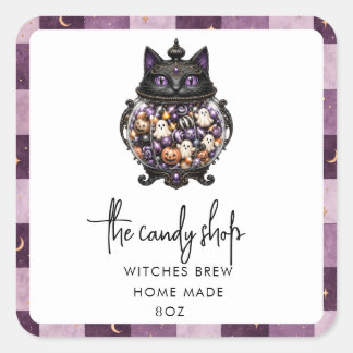 Autocollants de produits Halloween vibrants