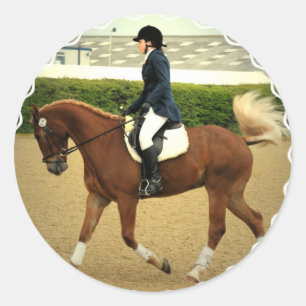 Autocollants de prolongements de dressage
