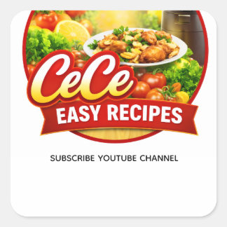 Autocollants de recettes faciles Cece