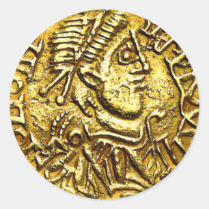 Autocollants de récompense de pièce d'or
