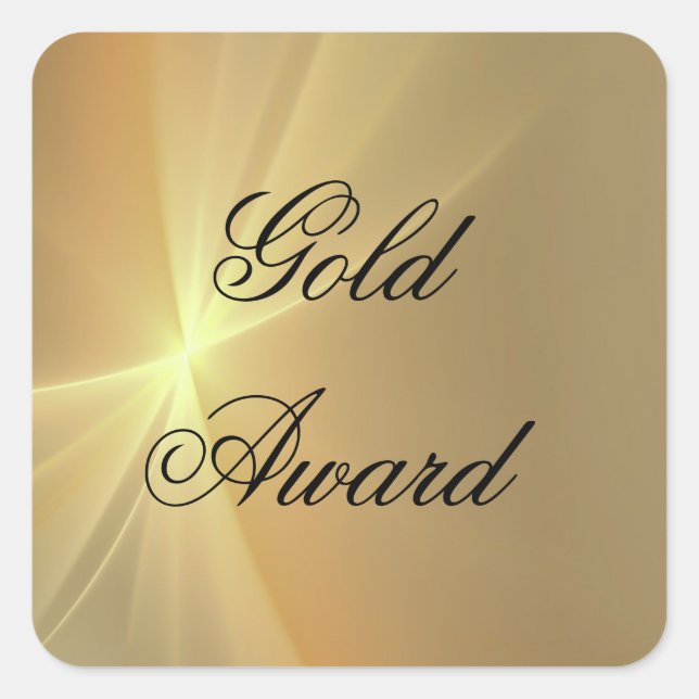 Autocollants de récompense d'or pour albums et inv (Devant)