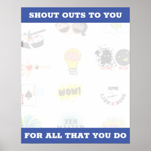 autocollants de reconnaissance affiche de prix des