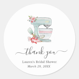 Autocollants de remerciement pour mariage avec mél