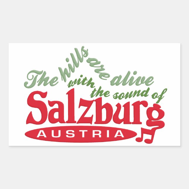 Autocollants de Salzbourg (Devant)