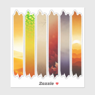 Autocollants de scrapbooking Ombre Washi