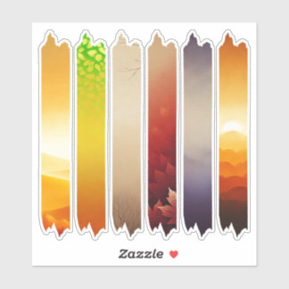 Autocollants de scrapbooking Ombre Washi