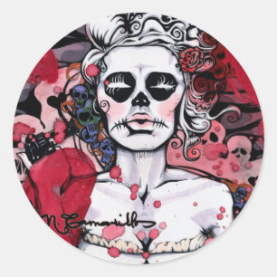 Autocollants de série de "fille"