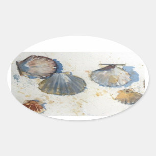 Autocollants de Shell de mer de plage