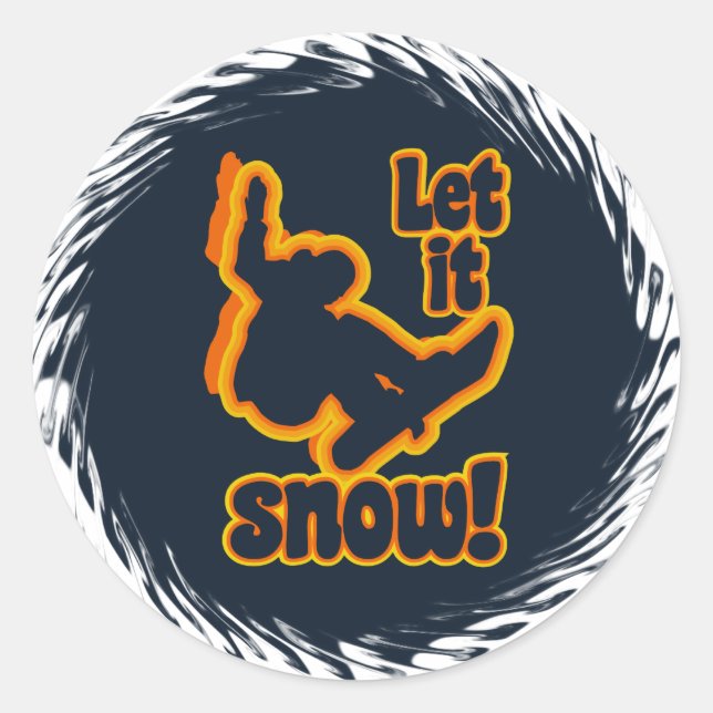 Autocollants de snowboard (Devant)