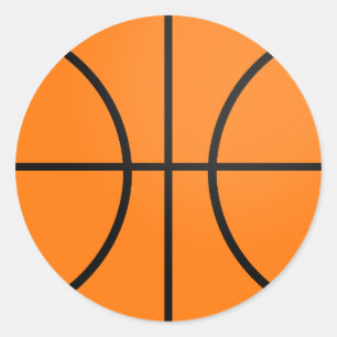 Autocollants de sport de basketball