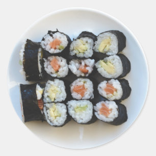 Autocollants de sushi