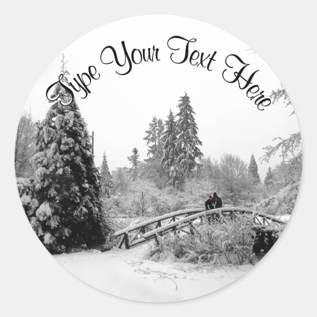 Autocollants de vacances Autocollants personnalisé (Devant)