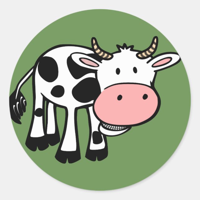 autocollants de vache de campagne (Devant)