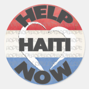 Autocollants de Valentine de soulagement du Haïti