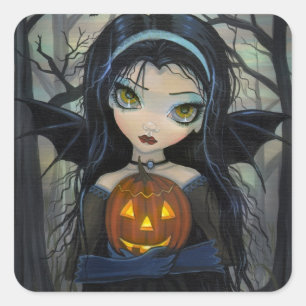 Autocollants de vampire Halloween October Woods