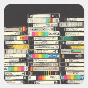 Autocollants de VHS