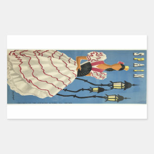 Autocollants de Vintage voyage de l'ESPAGNE