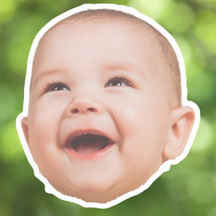 Autocollants de visage personnalisés Photo de visa
