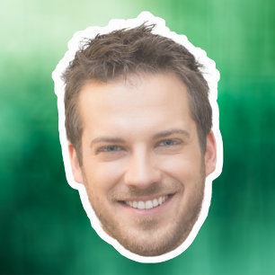 Autocollants de visage personnalisés, visage perso