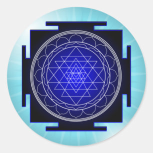 autocollants de yantra de sri
