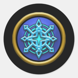 Autocollants d'école de la glace Wizard101