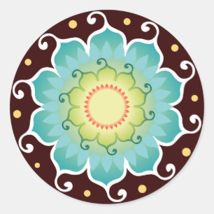 Autocollants d'élément chauffant de Lotus